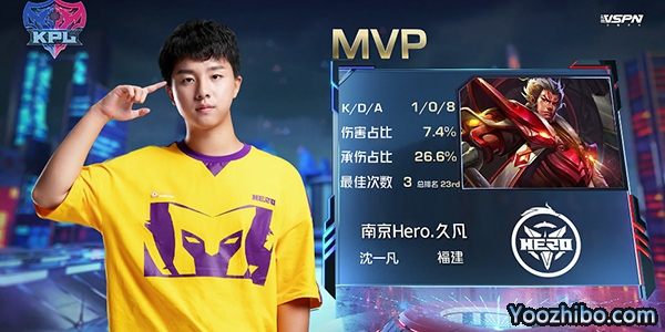 南京Hero 3-0 重慶QG