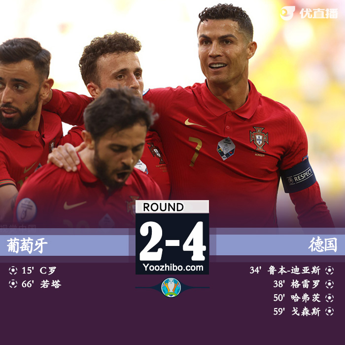 德國4-2葡萄牙  C羅傳射戈森斯造三球哈弗茨破門