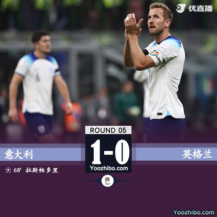 意大利1-0擊敗英格蘭