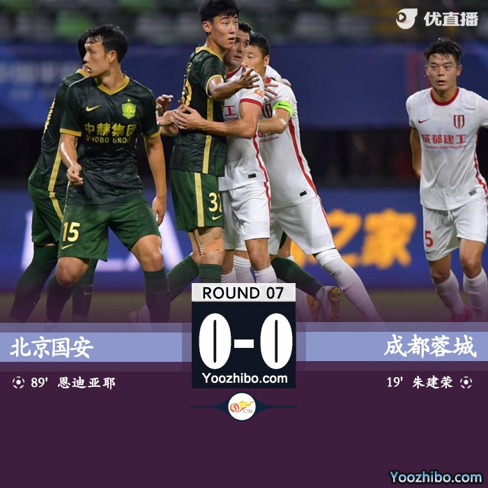 北京國安0-0成都蓉城