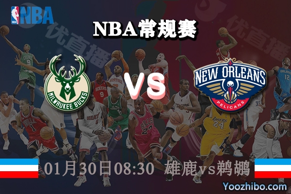 雄鹿vs鵜鶘直播前瞻