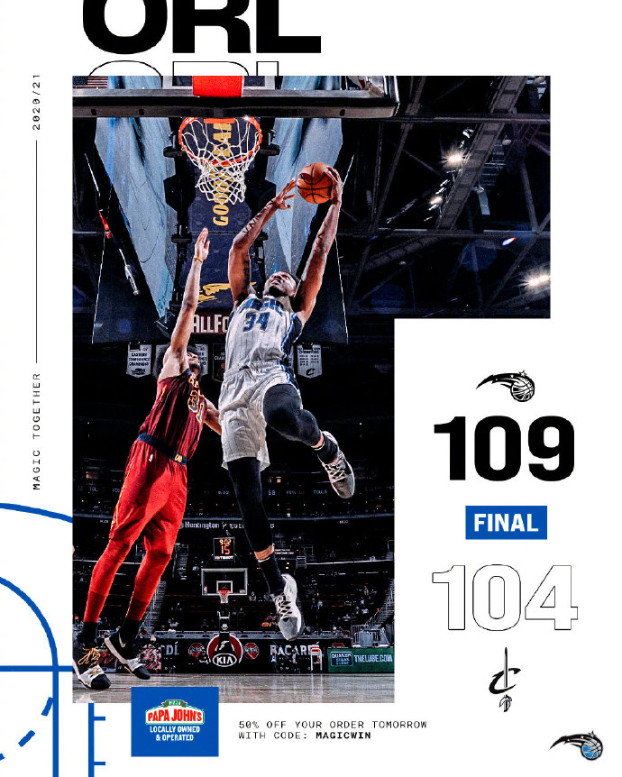 04月29日 NBA常規賽 魔術vs騎士 全場錄像及集錦