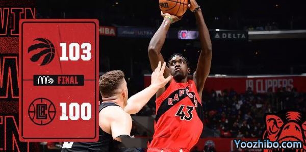 猛龍險勝快船