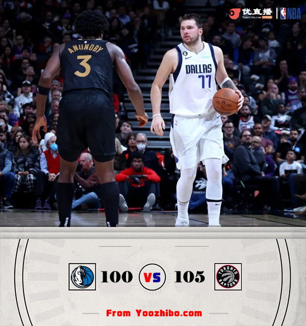 猛龍105-100險勝獨行俠