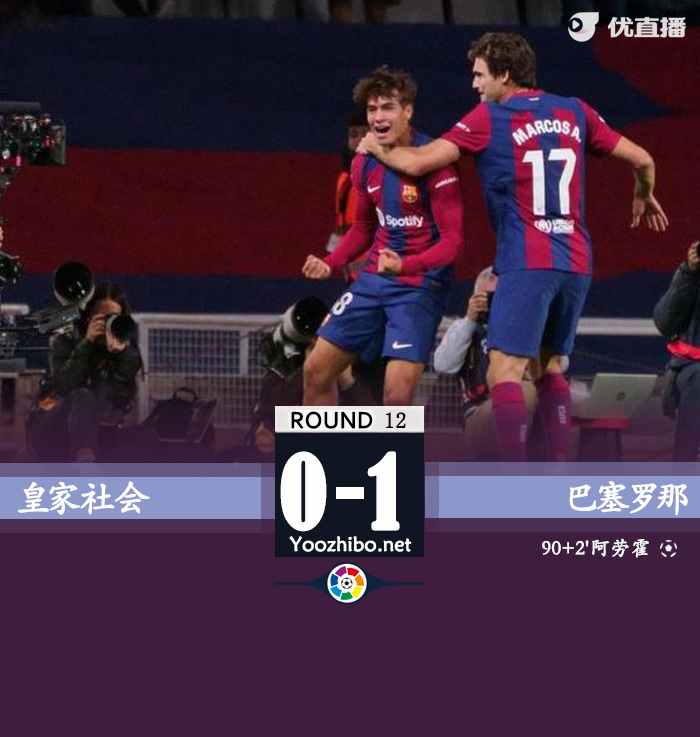 皇家社會vs巴塞羅那