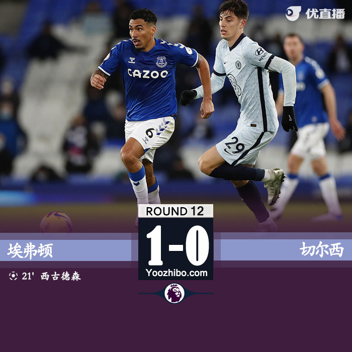 <a href=/zuqiubs/chelsea/ target=_blank class=infotextkey>切爾西</a>0-1埃弗頓