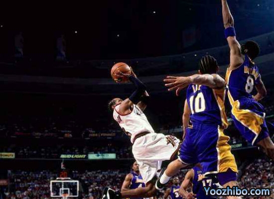 2001年NBA總決賽第二場 湖人vs76人 全場錄像及集錦