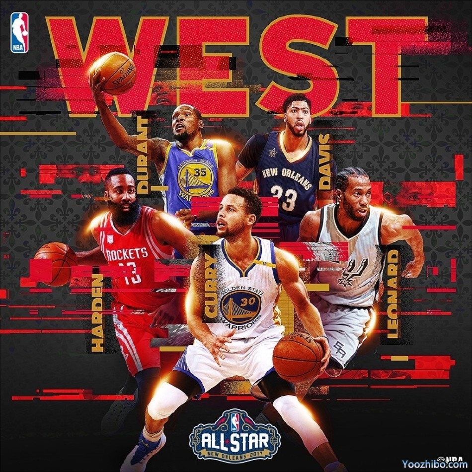 2016-17NBA全明星賽陣容名單一覽