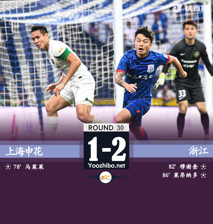 上海申花隊vs浙江隊