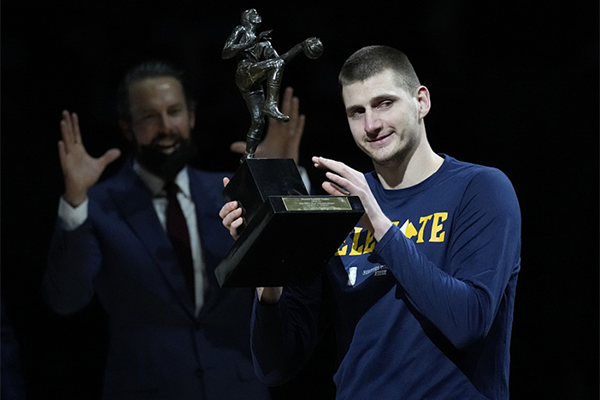 約基奇當選2020-21賽季NBA常規賽MVP
