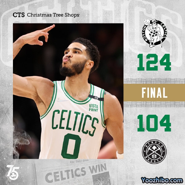 凱爾特人124-104大勝掘金