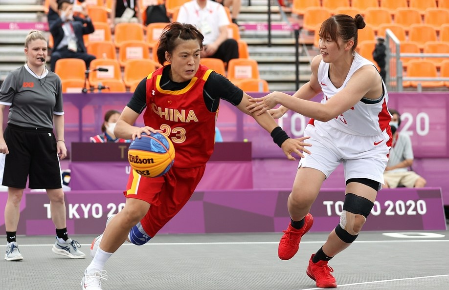 07月26日 奧運女籃三人籃球 中國vs日本 全場錄像及集錦