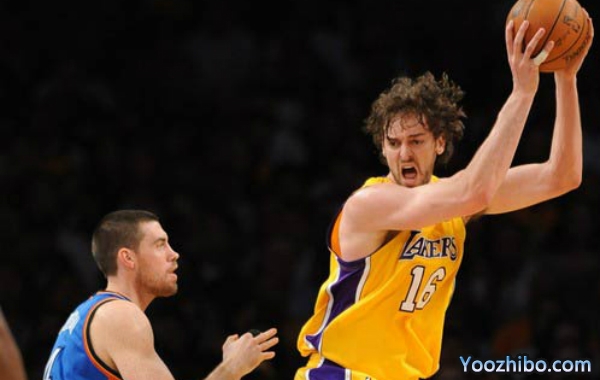 2010年NBA西部首輪G2雷霆vs湖人全場錄像