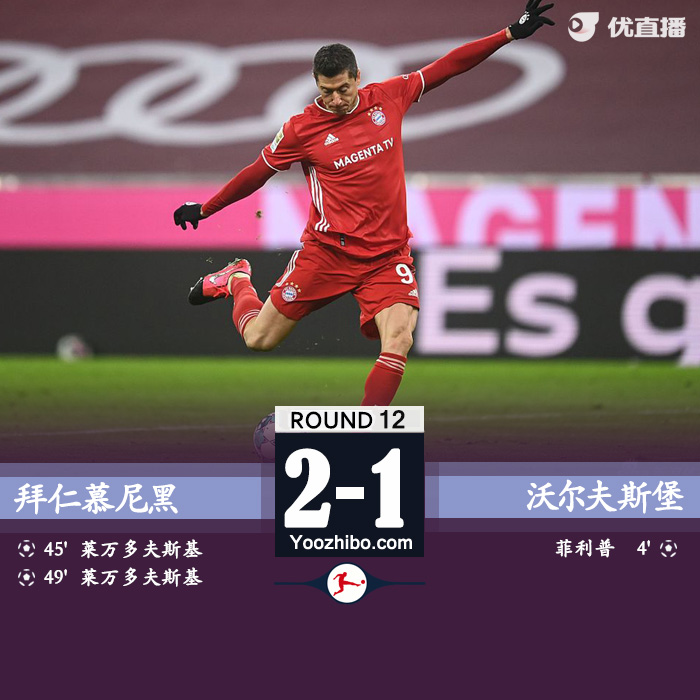 <a href=/zuqiubs/bayern/ target=_blank class=infotextkey>拜仁</a>慕尼黑2-1沃爾夫斯堡