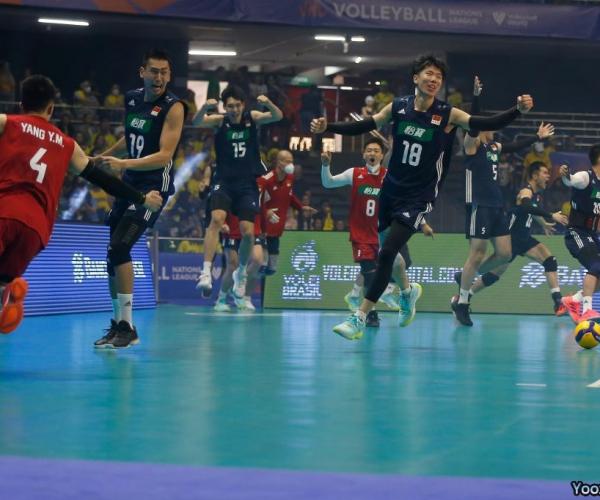 2022世界男排聯賽巴西站 巴西vs中國 全場錄像及集錦